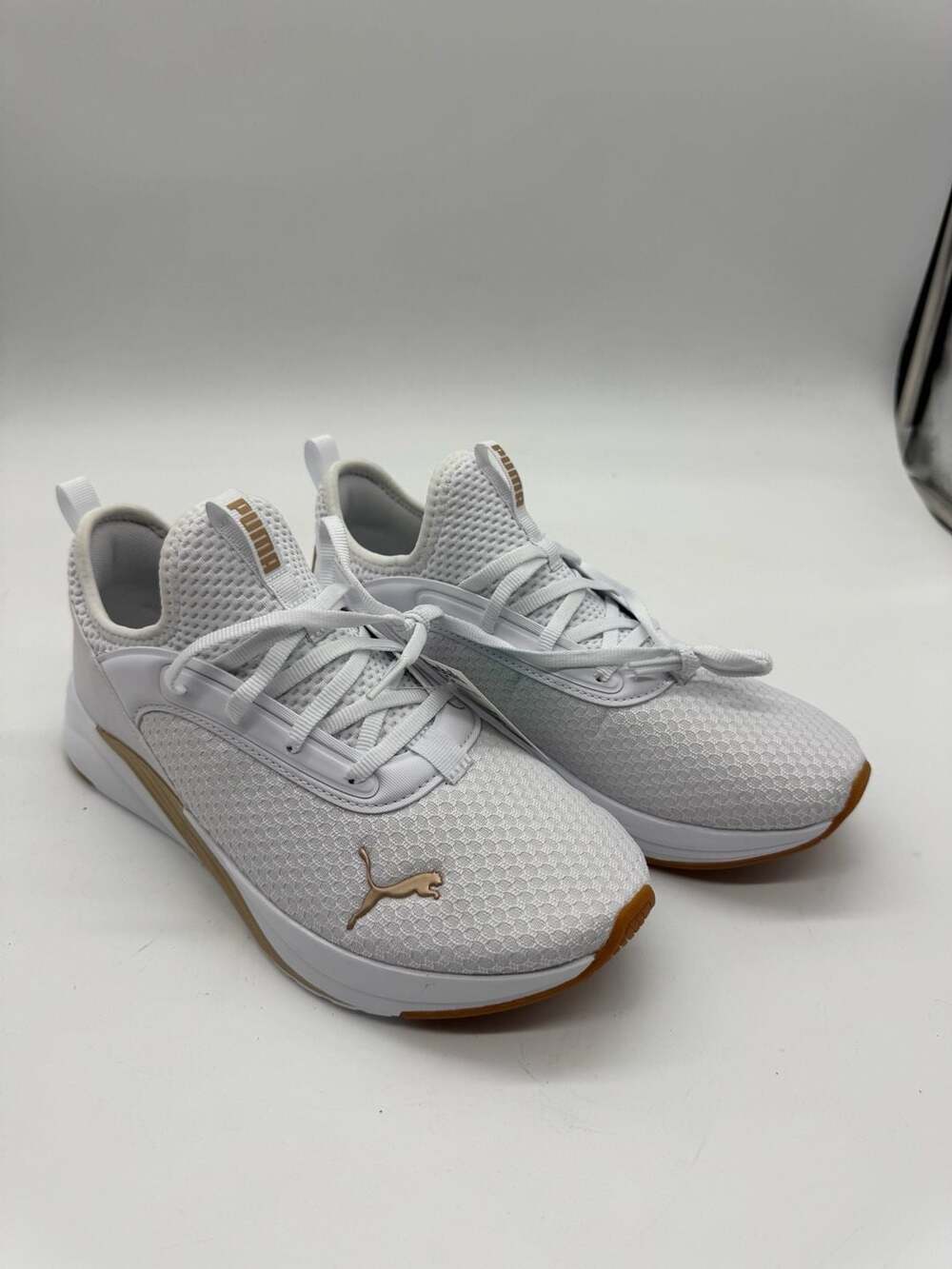 NWT - Puma Softride Ruby Luxe Size 8 White Sneakers